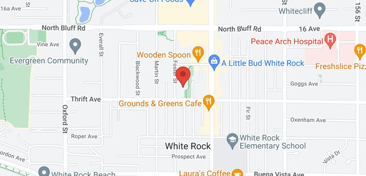 map of 603 1442 FOSTER STREET